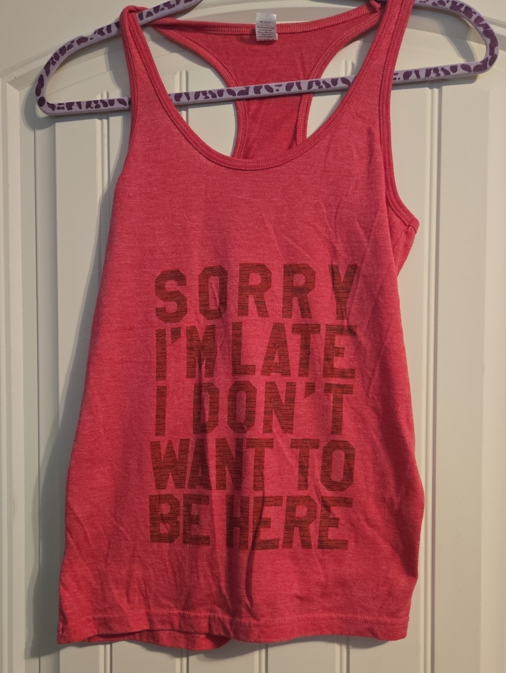 Tultex Coral-Red Short Sleeve Tee